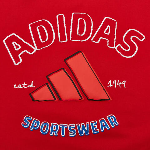 Adidas Kids阿迪儿童2025女大童JK KN CREW针织无帽卫衣KV7000