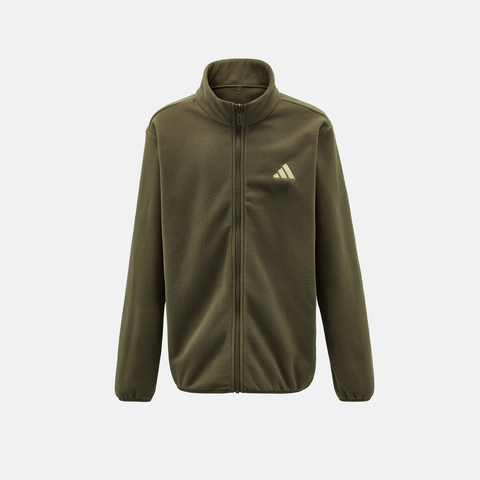 Adidas Kids阿迪儿童2025男大童JK 2N1 WARM JKT针织连帽外套KV6905