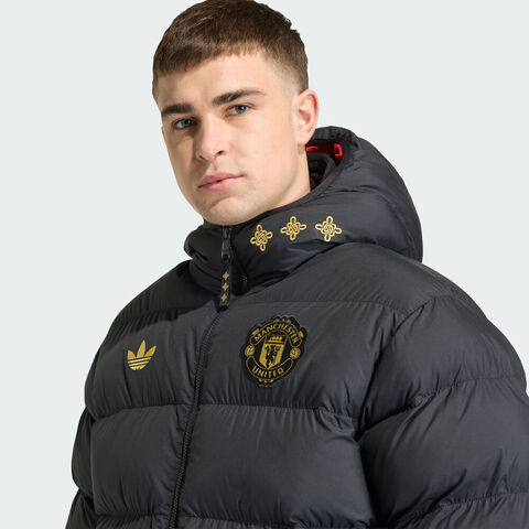 adidas阿迪达斯2025男子MUFC CS PJKT薄棉服JM5567