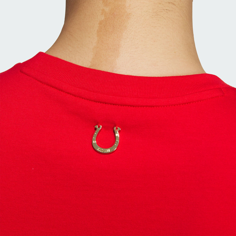 adidas阿迪达斯2025中性NYR GFX SS TEE针织无领短TKR3078