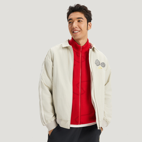 adidas阿迪达斯2025男子NYR 3S WV JKT梭织无帽外套KE4058