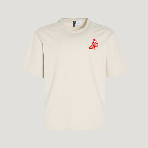 adidas阿迪达斯2025中性NYR GFX SS TEE针织无领短TKQ5100