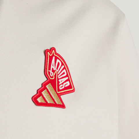 adidas阿迪达斯2025中性NYR GFX SS TEE针织无领短TKQ5100