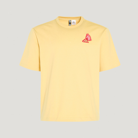 adidas阿迪达斯2025中性NYR GFX SS TEE针织无领短TKQ5099