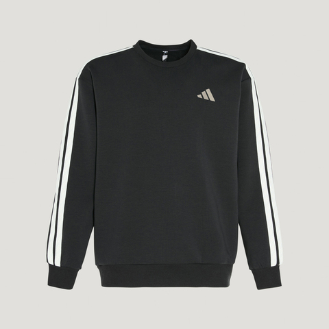 adidas阿迪达斯2025男子ST 3ST SWT针织无帽卫衣KR2514