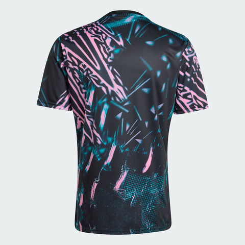 adidas阿迪达斯2025男子LFC PRESHI针织无领短TKB1447