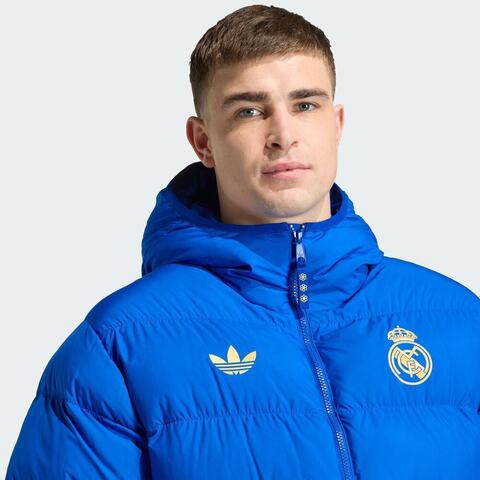 adidas阿迪达斯2025男子REAL CS PJKT薄棉服JZ2238