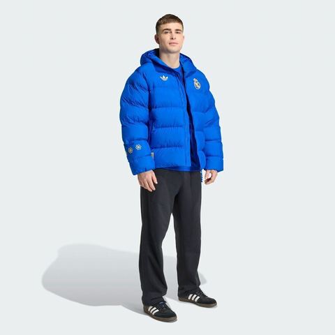 adidas阿迪达斯2025男子REAL CS PJKT薄棉服JZ2238