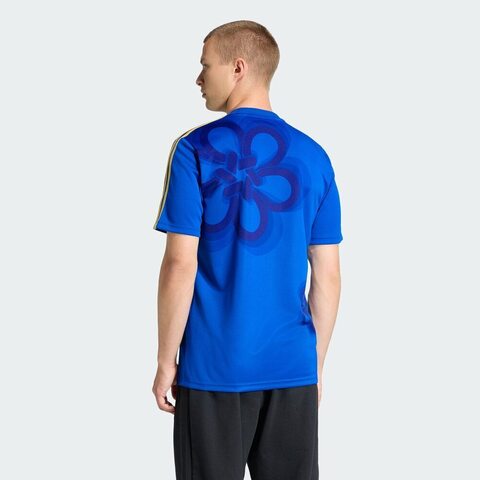 adidas阿迪达斯2025男子REAL CS JSY针织无领短TJZ2239