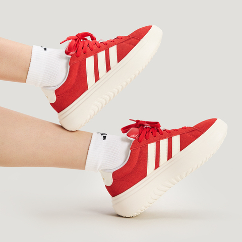adidas阿迪达斯2025女子GRAND COURT PLATFORM CNYSPW FTW-网球KJ2065
