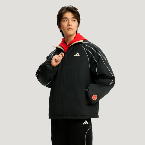 adidas阿迪达斯2025男子BB LNY RVSB JKT梭织无帽外套KT0618