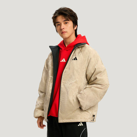 adidas阿迪达斯2025男子BB LNY RVSB JKT梭织无帽外套KT0618