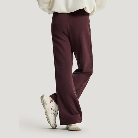 adidas阿迪达斯2025女子NYR FLARED PNT针织长裤KH2708