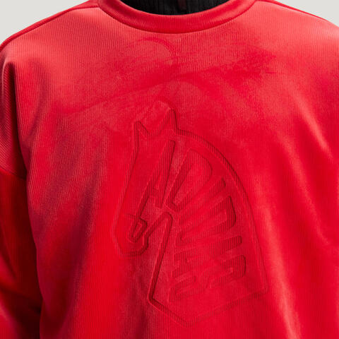 adidas阿迪达斯2025男子NYR GFX SWT针织无帽卫衣KE4069