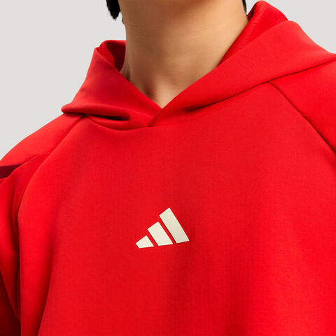 adidas阿迪达斯2025男子BB LNY HOODIE针织连帽卫衣KT0620