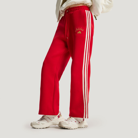 adidas阿迪达斯2025女子NYR WIDE KN PNT针织长裤KH2702