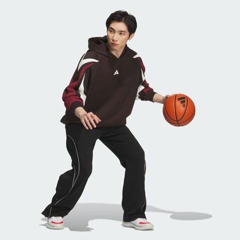 adidas阿迪达斯2025男子BB LNY HOODIE针织连帽卫衣KT0619