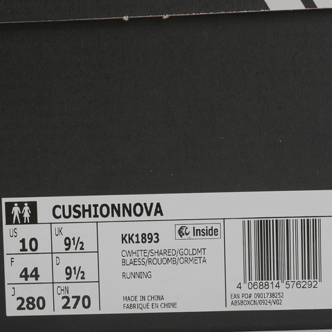 adidas阿迪达斯2025中性CUSHIONNOVA跑步常规KK1893