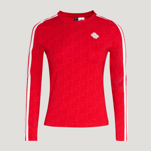 adidas阿迪达斯2025女子NYR LS TEE针织无领长TKW4676