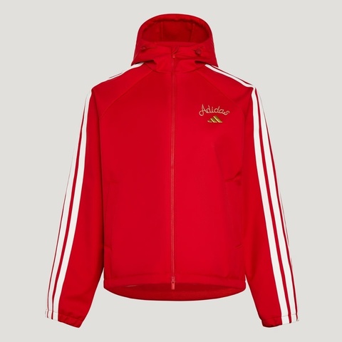 adidas阿迪达斯2025女子NYR SHL JKT梭织连帽外套KU8972