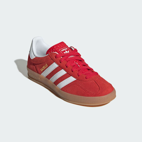 Adidas Original阿迪三叶草2026男大童GAZELLE INDOOR J三叶草童装JS3801