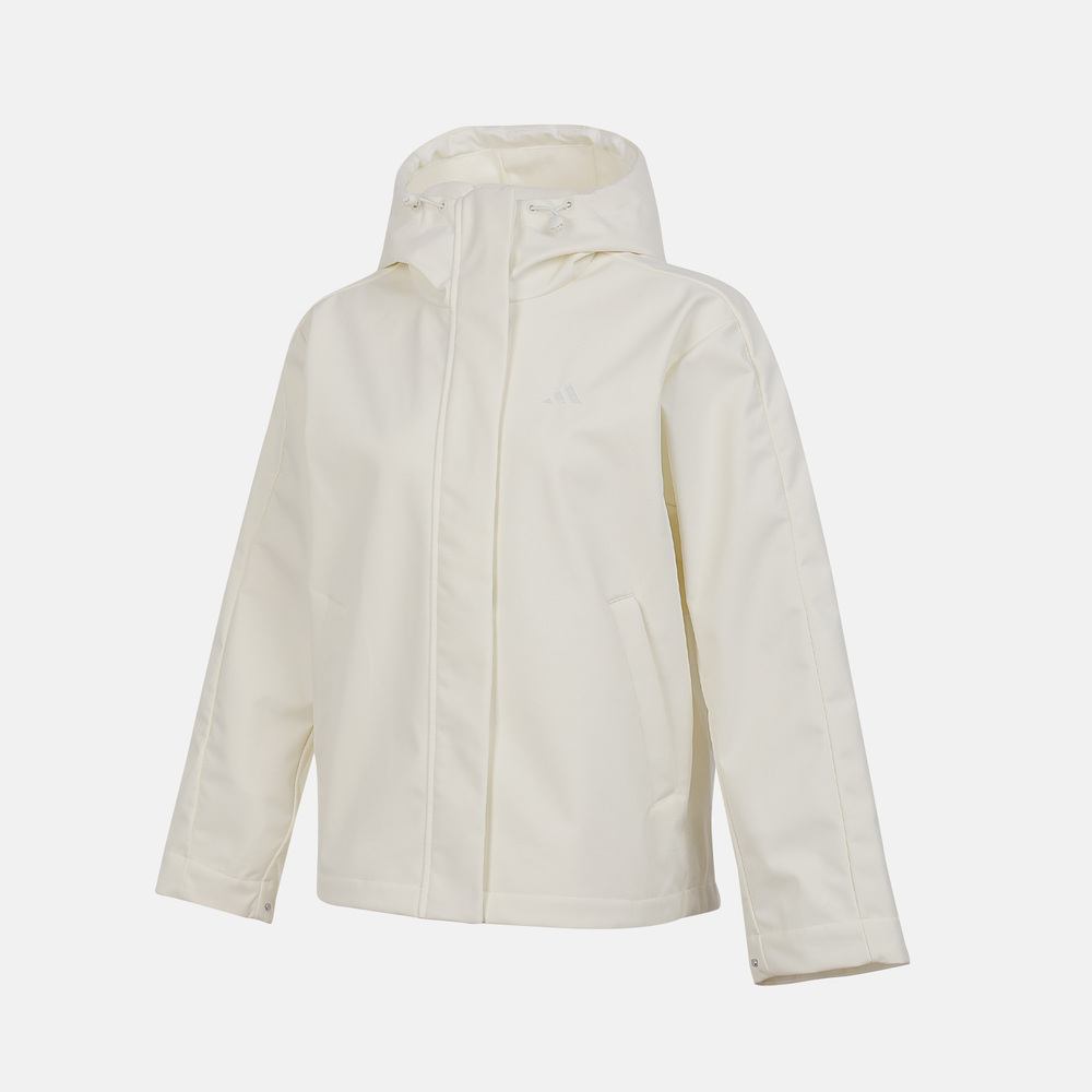 adidas阿迪达斯2026女子FAV SHL JKT 1梭织连帽外套KS2783