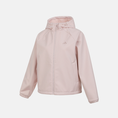 adidas阿迪达斯2026女子FAV SHL JKT2梭织连帽外套KS2761