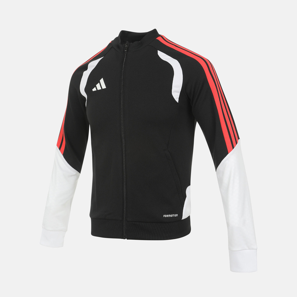 Adidas Kids阿迪儿童2026男大童TIRO26C TR JKTY针织无帽外套KC3791