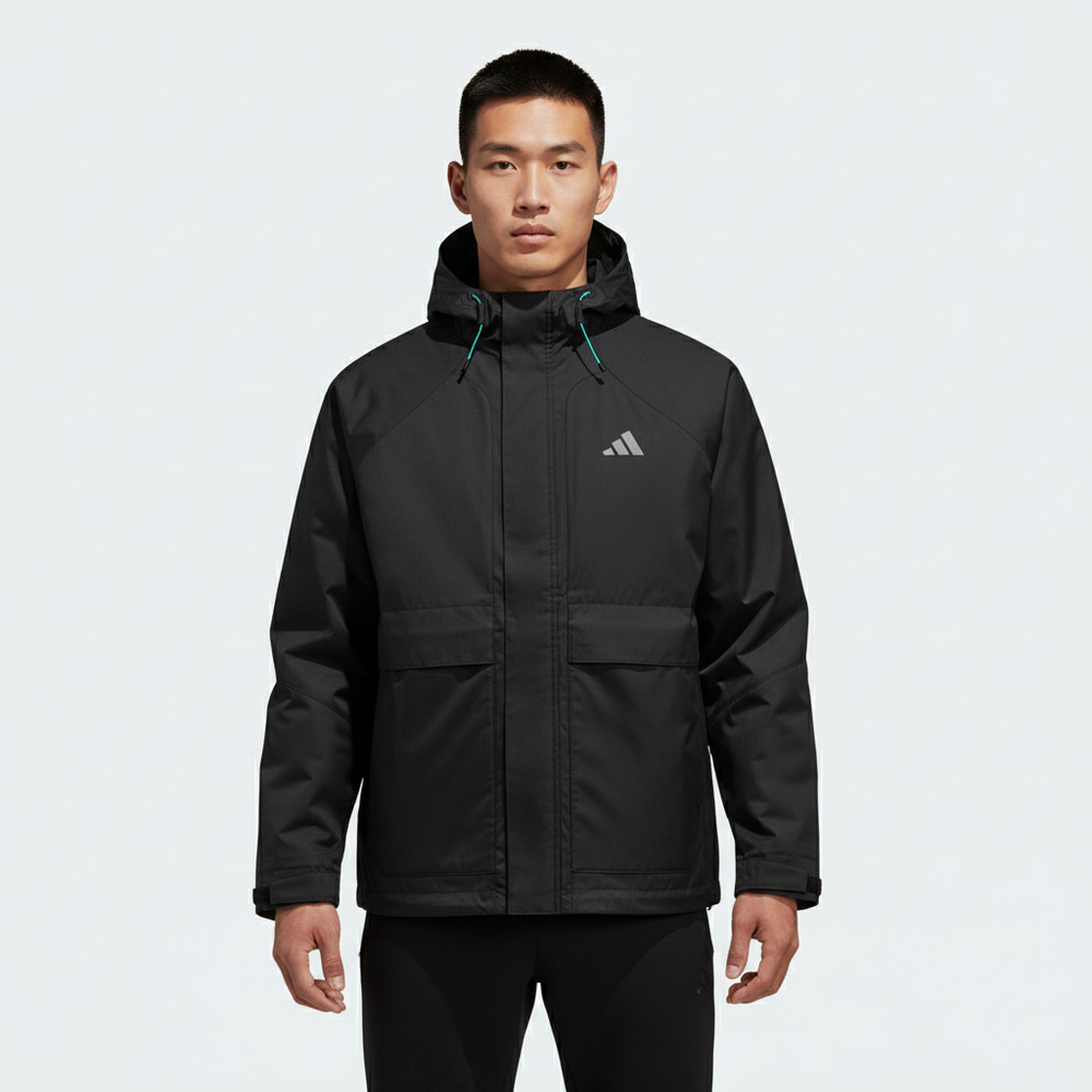 adidas阿迪达斯2026男子TH WV JKT梭织连帽外套KR2493