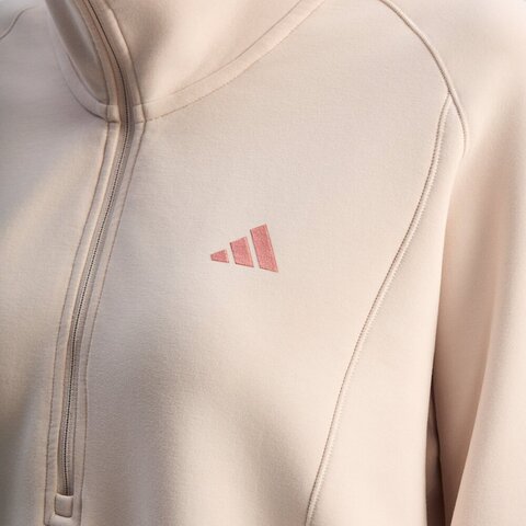 adidas阿迪达斯2026女子SFL HZ  SWT针织无帽卫衣KH0206