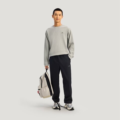 adidas阿迪达斯2026男子TH WAFFLE CREW针织无帽卫衣KR2542