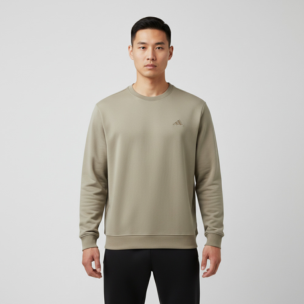 adidas阿迪达斯2026男子TH MH SWT针织无帽卫衣KR2505