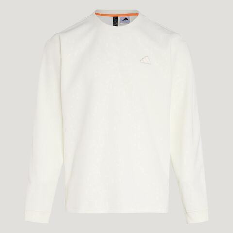 adidas阿迪达斯2026男子TH WAFFLE CREW针织无帽卫衣KR2541