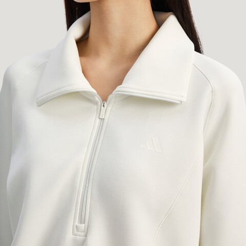 adidas阿迪达斯2026女子SFL HZ  SWT针织无帽卫衣KH0207