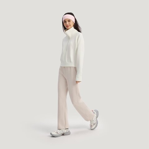 adidas阿迪达斯2026女子SFL HZ  SWT针织无帽卫衣KH0207