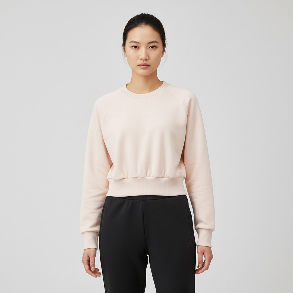 adidas阿迪达斯2026女子W ALL SZN SL SW针织无帽卫衣KT3124