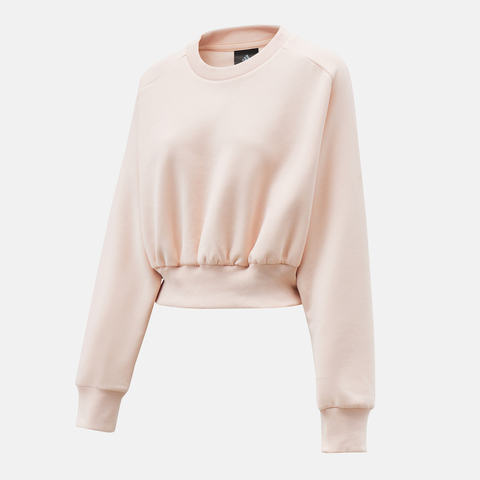 adidas阿迪达斯2026女子W ALL SZN SL SW针织无帽卫衣KT3124