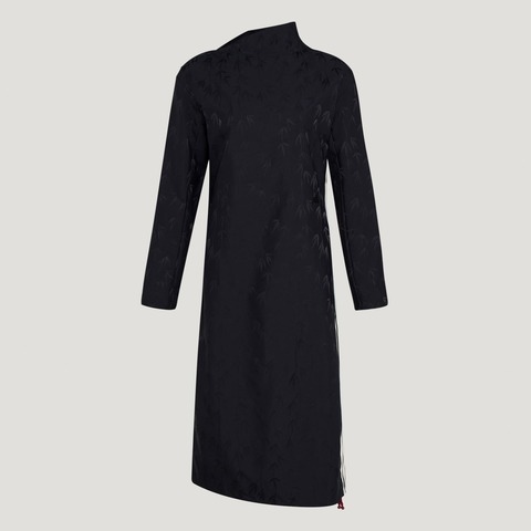 adidas阿迪达斯2026女子JACQUARD DRESS针织长裙HY2133