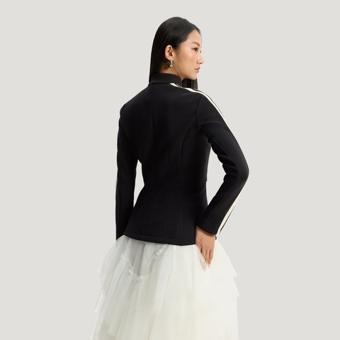 adidas阿迪达斯2026女子SPACER JACKET针织无帽外套HY2130