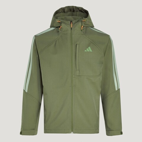 adidas阿迪达斯2026男子TH SOFTSHELL JK梭织连帽外套KR2497