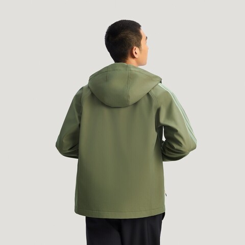 adidas阿迪达斯2026男子TH SOFTSHELL JK梭织连帽外套KR2497
