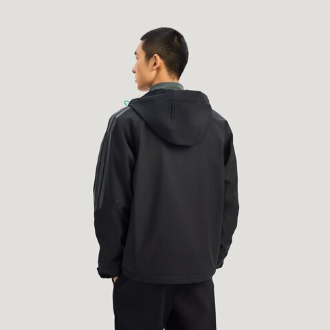 adidas阿迪达斯2026男子TH SOFTSHELL JK梭织连帽外套KR2496