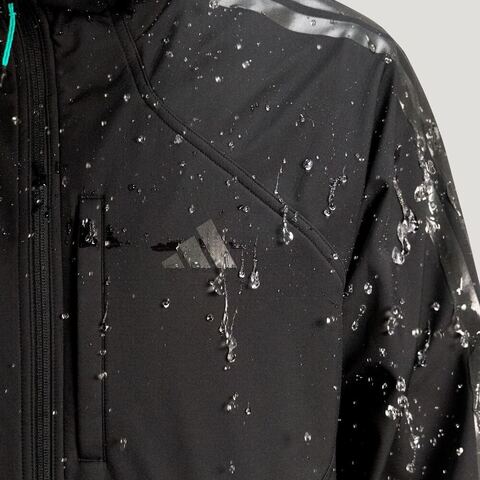 adidas阿迪达斯2026男子TH SOFTSHELL JK梭织连帽外套KR2496