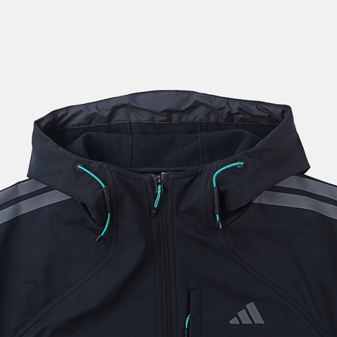 adidas阿迪达斯2026男子TH SOFTSHELL JK梭织连帽外套KR2498