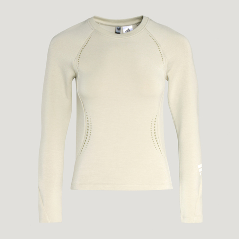 Adidas FOS阿迪先锋运动2026女子FOS W TEE LS针织无领长TKV4858