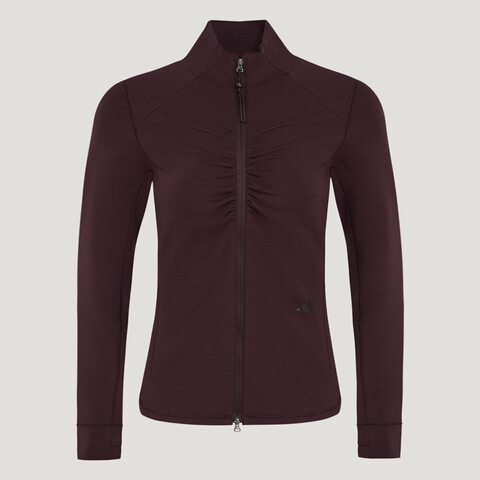 adidas阿迪达斯2026女子GATHER JACKET针织无帽外套KU5376