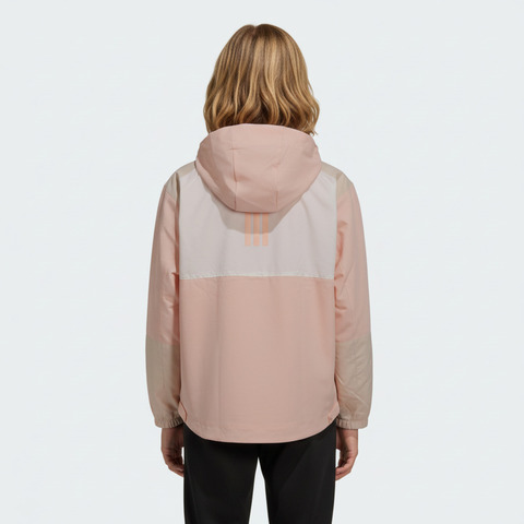 Adidas Kids阿迪儿童2026女大童JK WV URBAN JKT梭织连帽外套KS3531