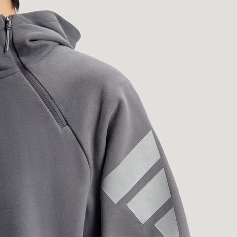 Adidas FOS阿迪先锋运动2026男子FOS M FT SWT HD针织连帽卫衣KH3018