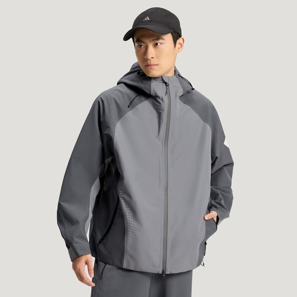 Adidas FOS阿迪先锋运动2026男子FOS M WV HS JKT梭织连帽外套KH0504