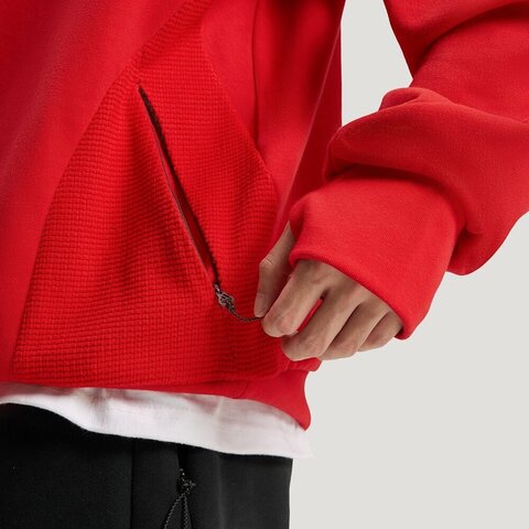 Adidas FOS阿迪先锋运动2026男子FOS M FT SWT HD针织连帽卫衣KH3019